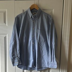 Old Navy Light Blue Casual Button-Down Shirt